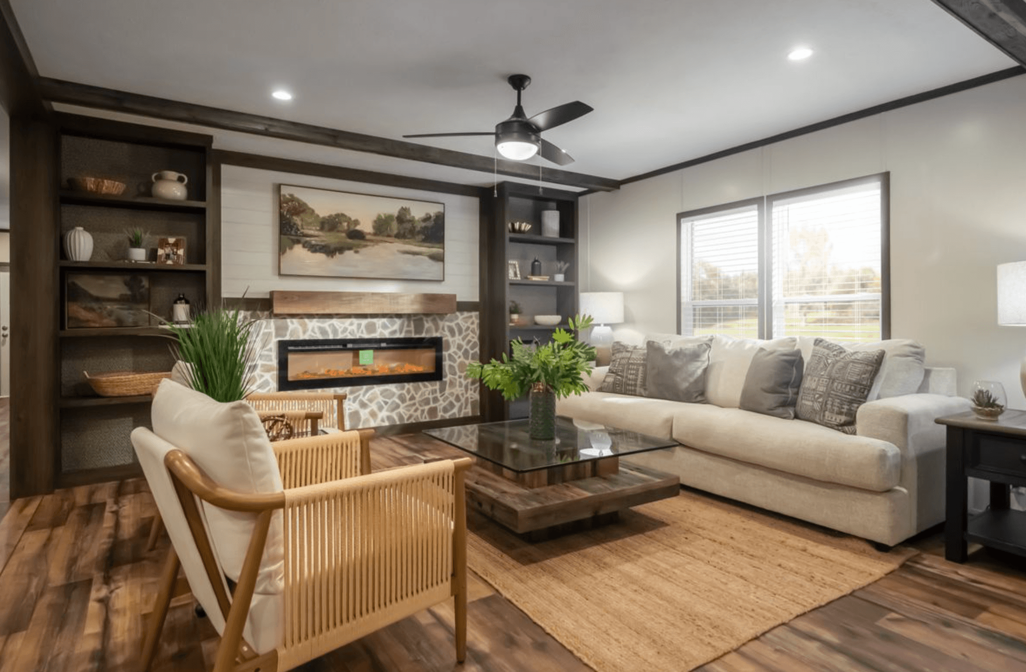 Mountain view  home features
