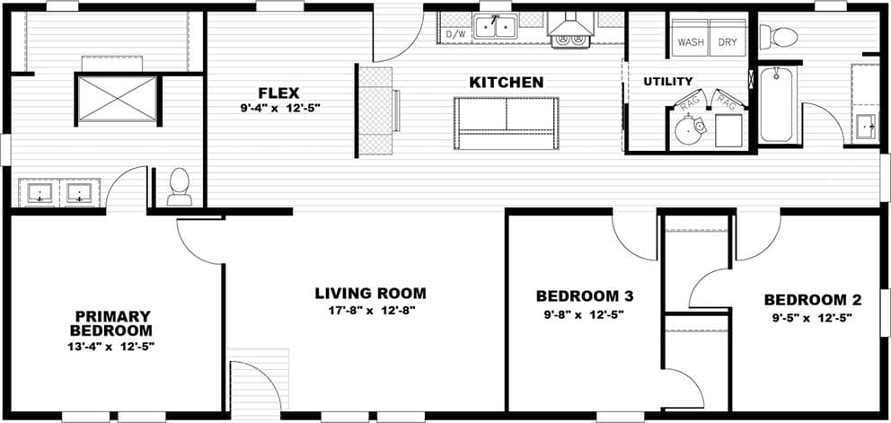 Shout floor plan home features