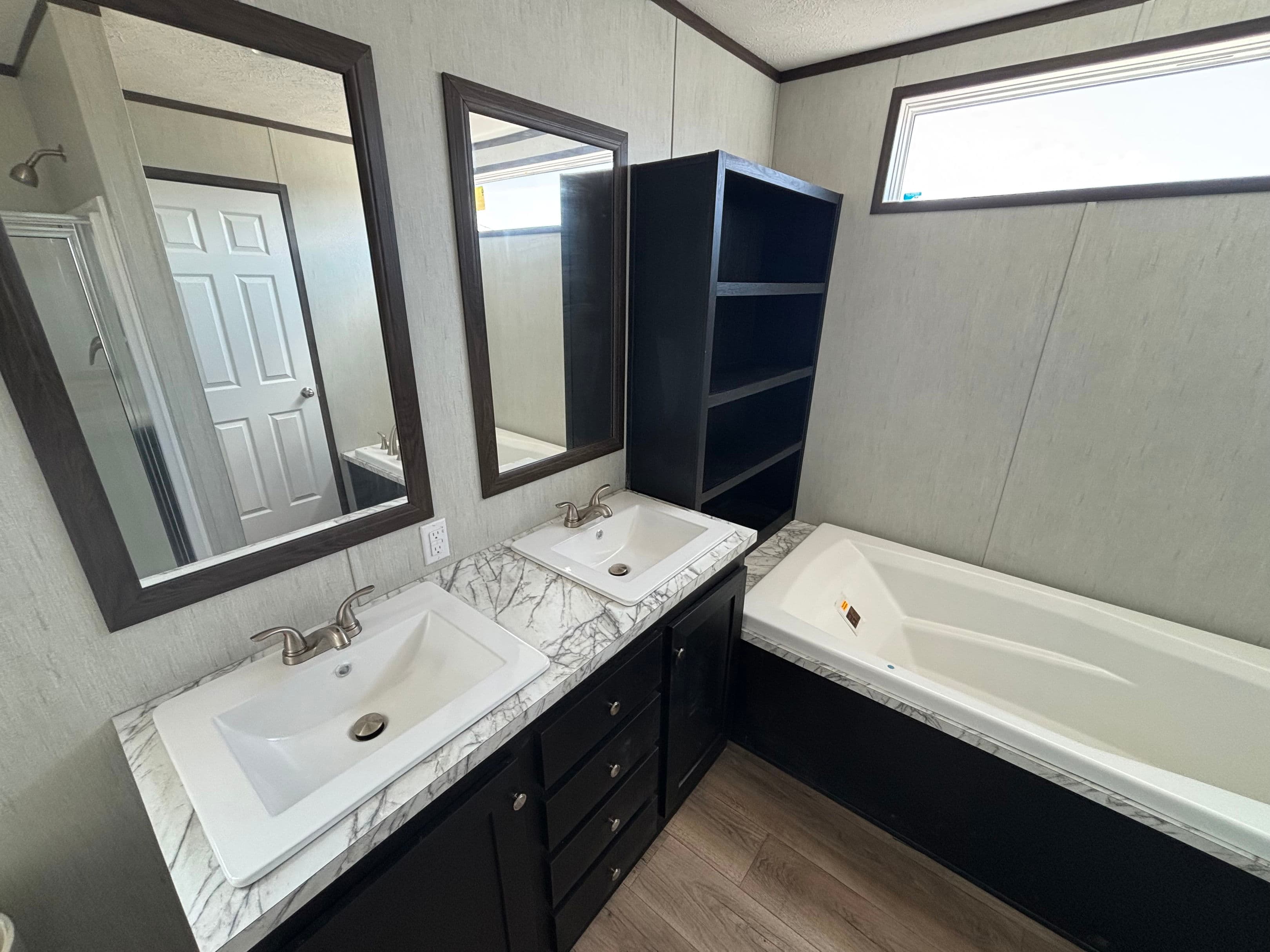 The sherman bathroom home features