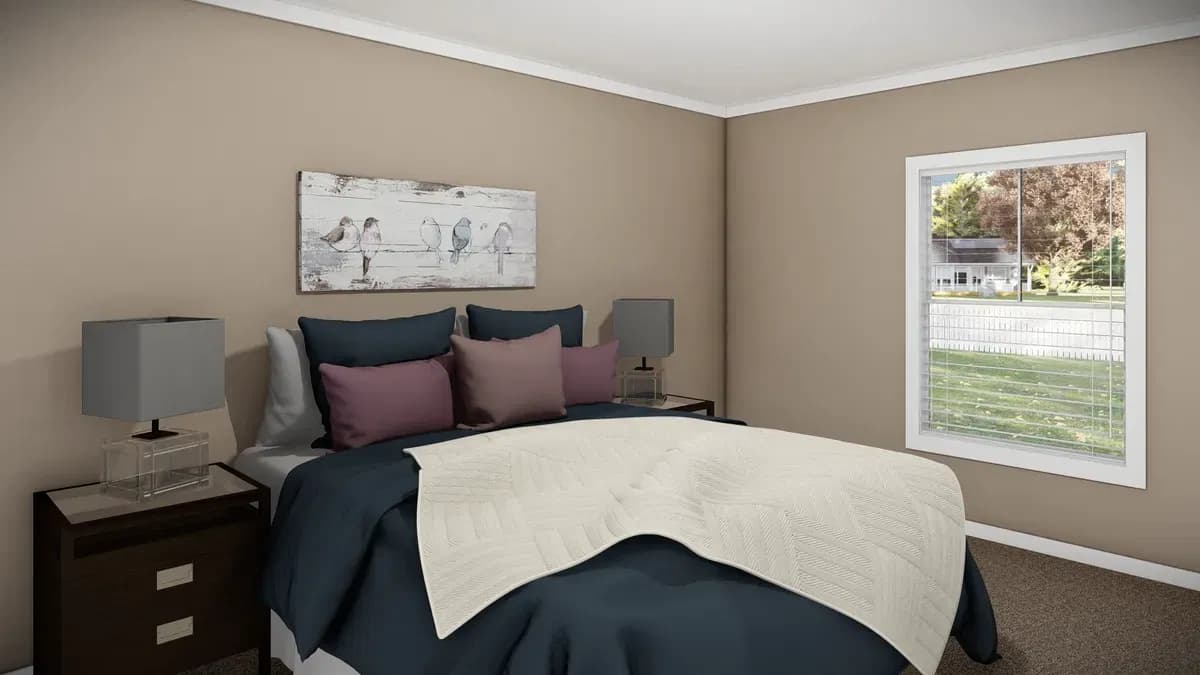 The bryant bedroom home features