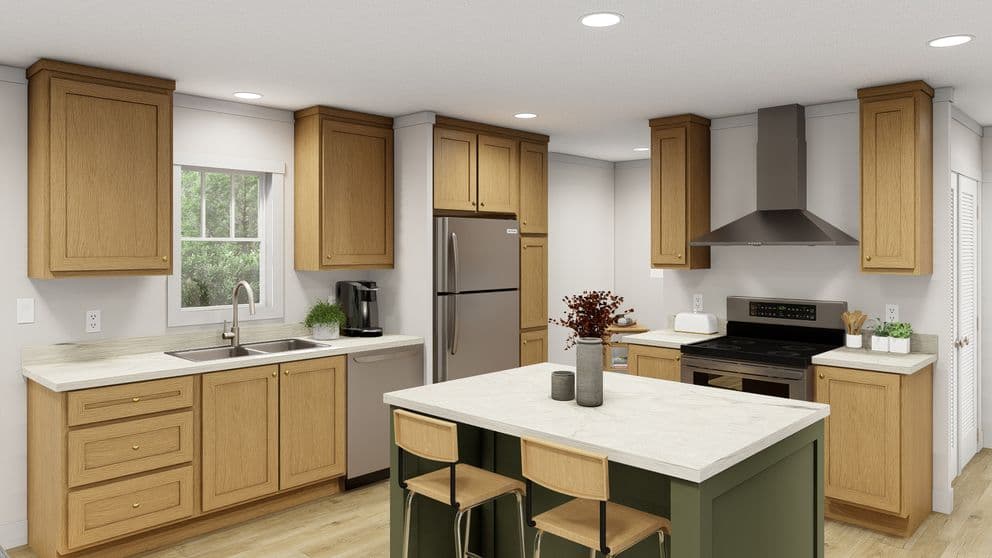 Born to run kitchen home features