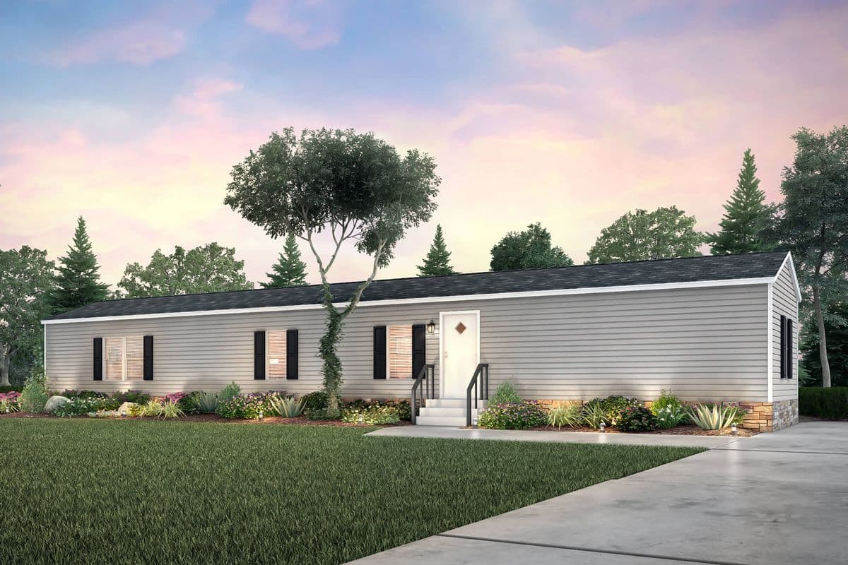 The sherman elevation and exterior home features