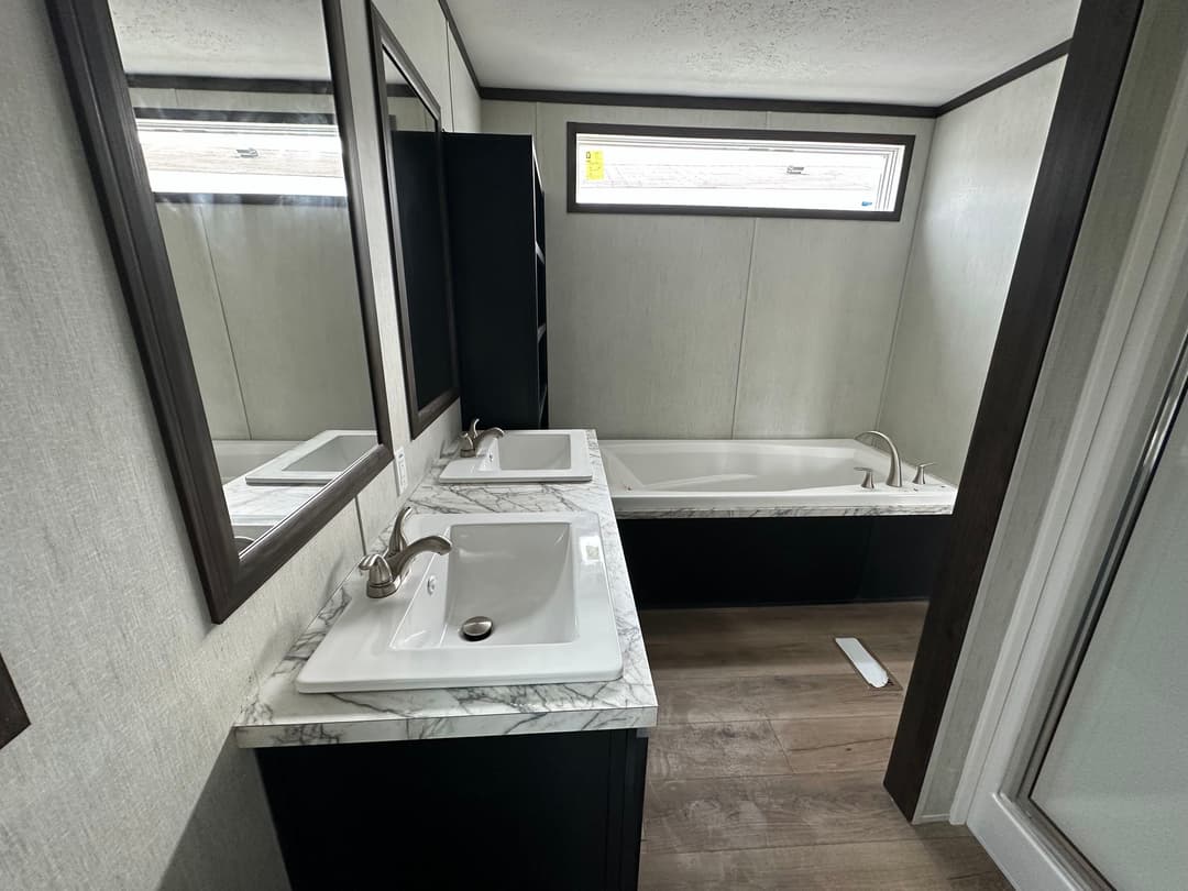 The sherman bathroom home features