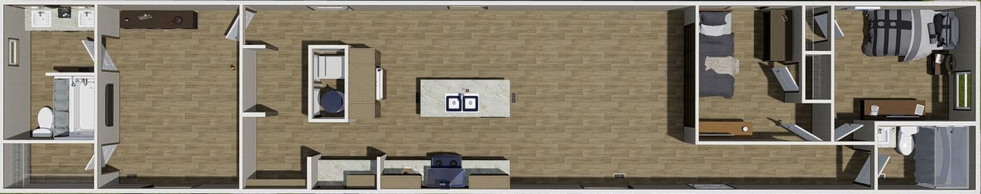 Mariner floor plan home features