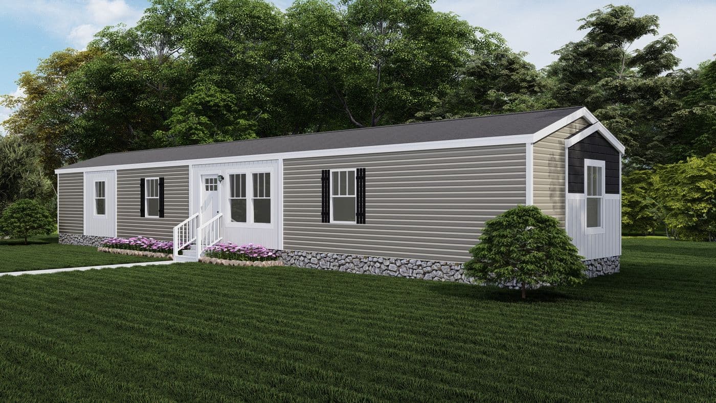 Boujee series elevation, hero, and exterior home features