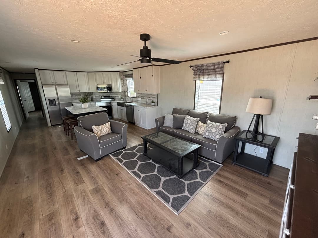 The sherman interior and hero home features