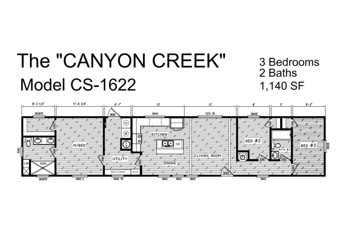 Canyon creek floor plan home features
