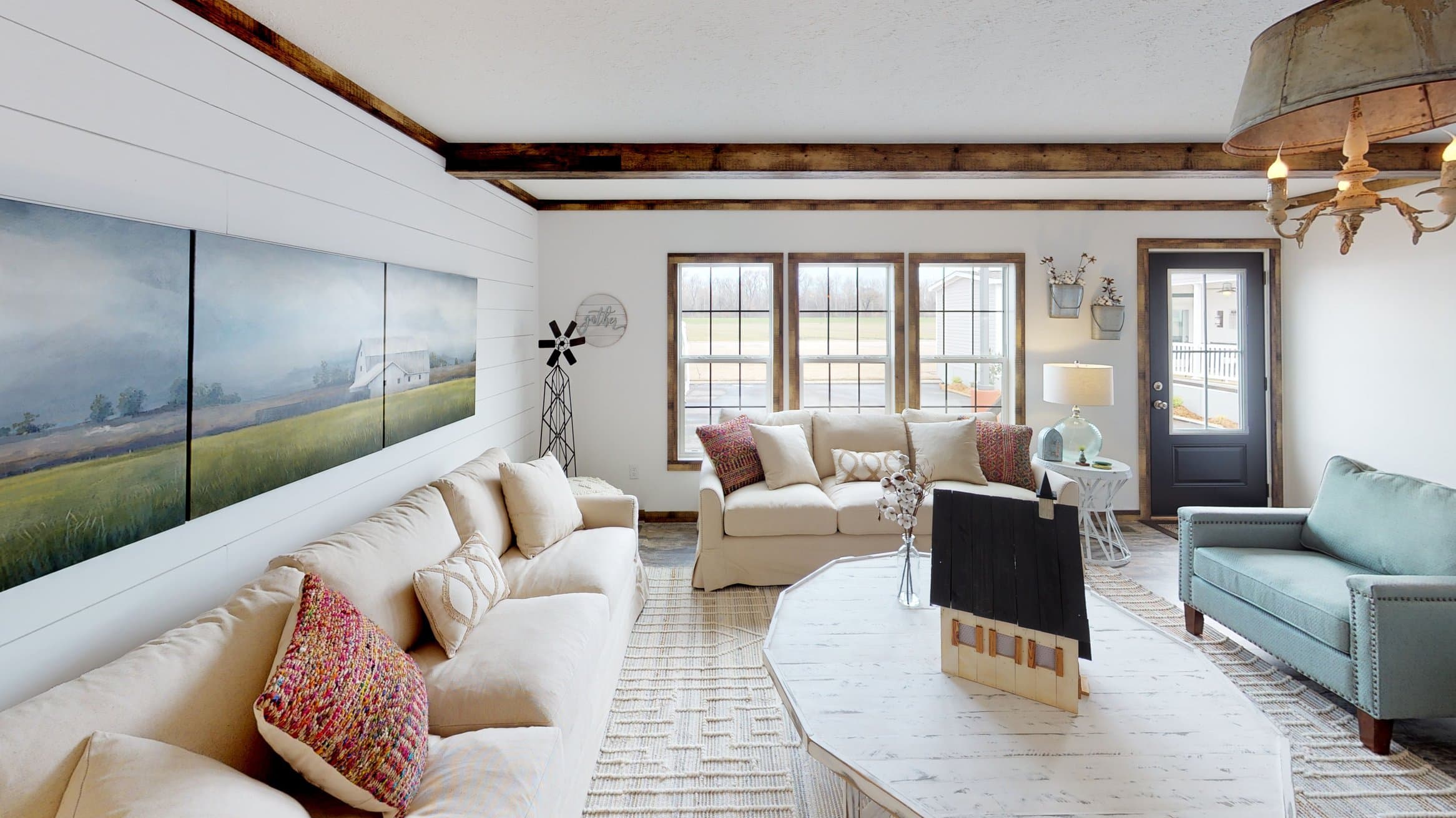 The liza jane interior home features