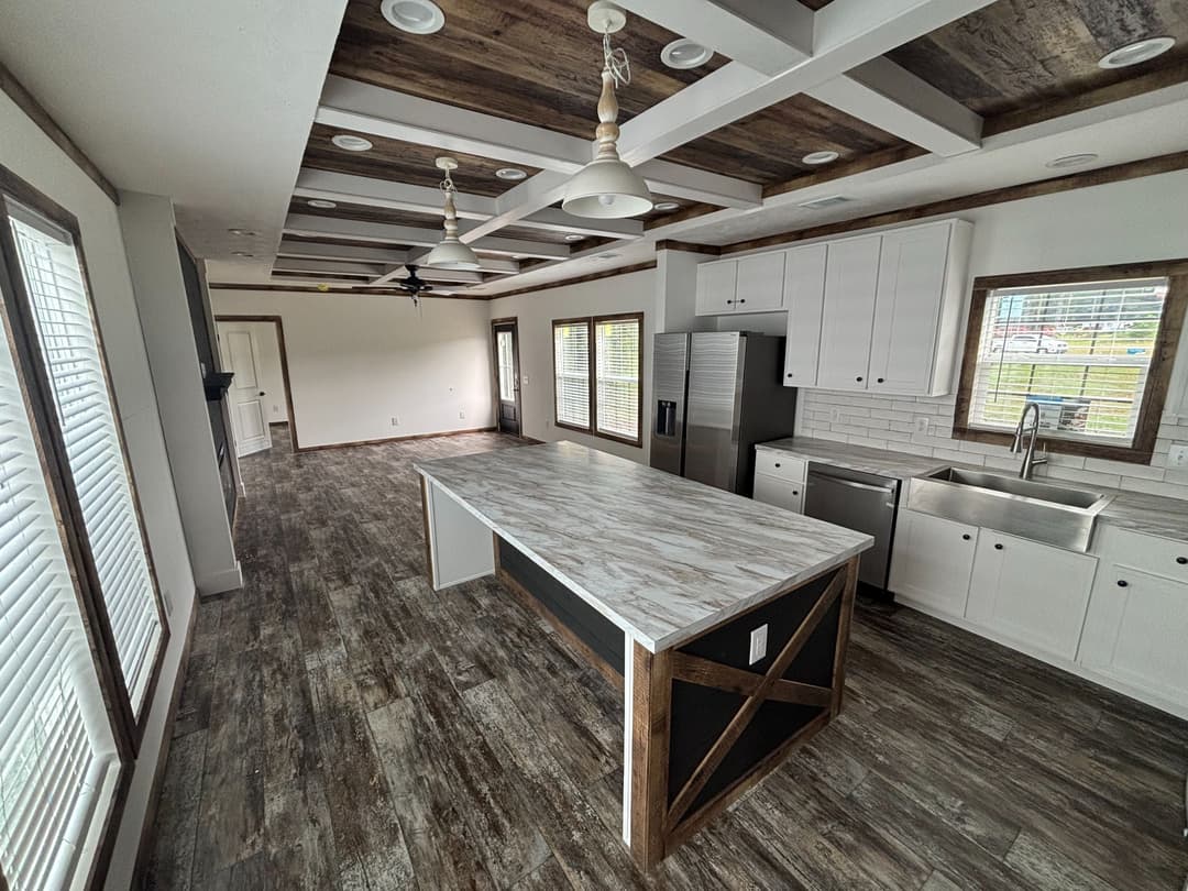 The bobby jo kitchen and hero home features