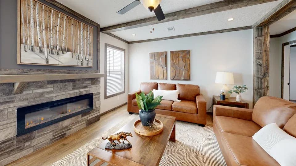 The jackson interior home features