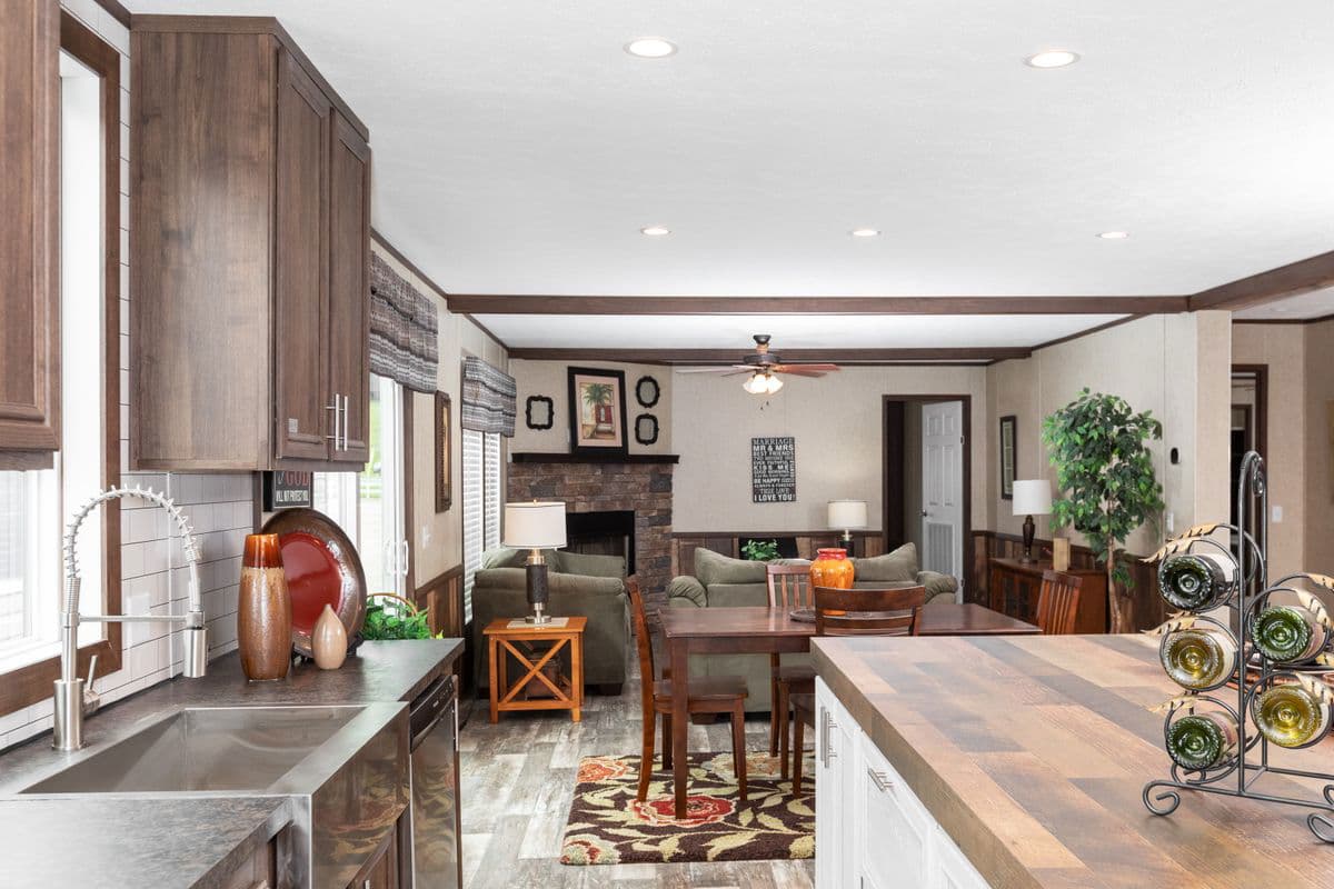 The riverway kitchen home features