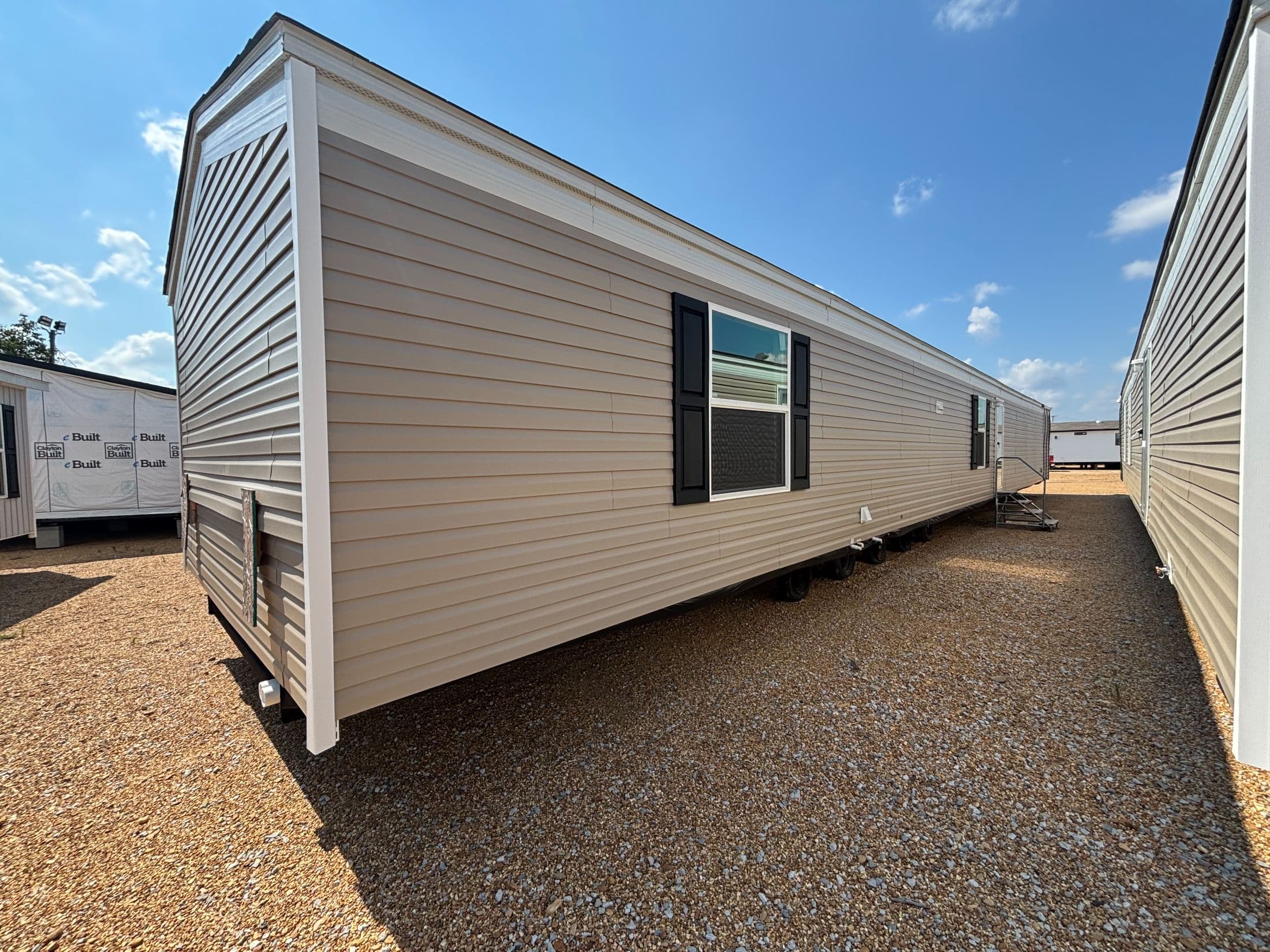 Grand elevation and exterior home features