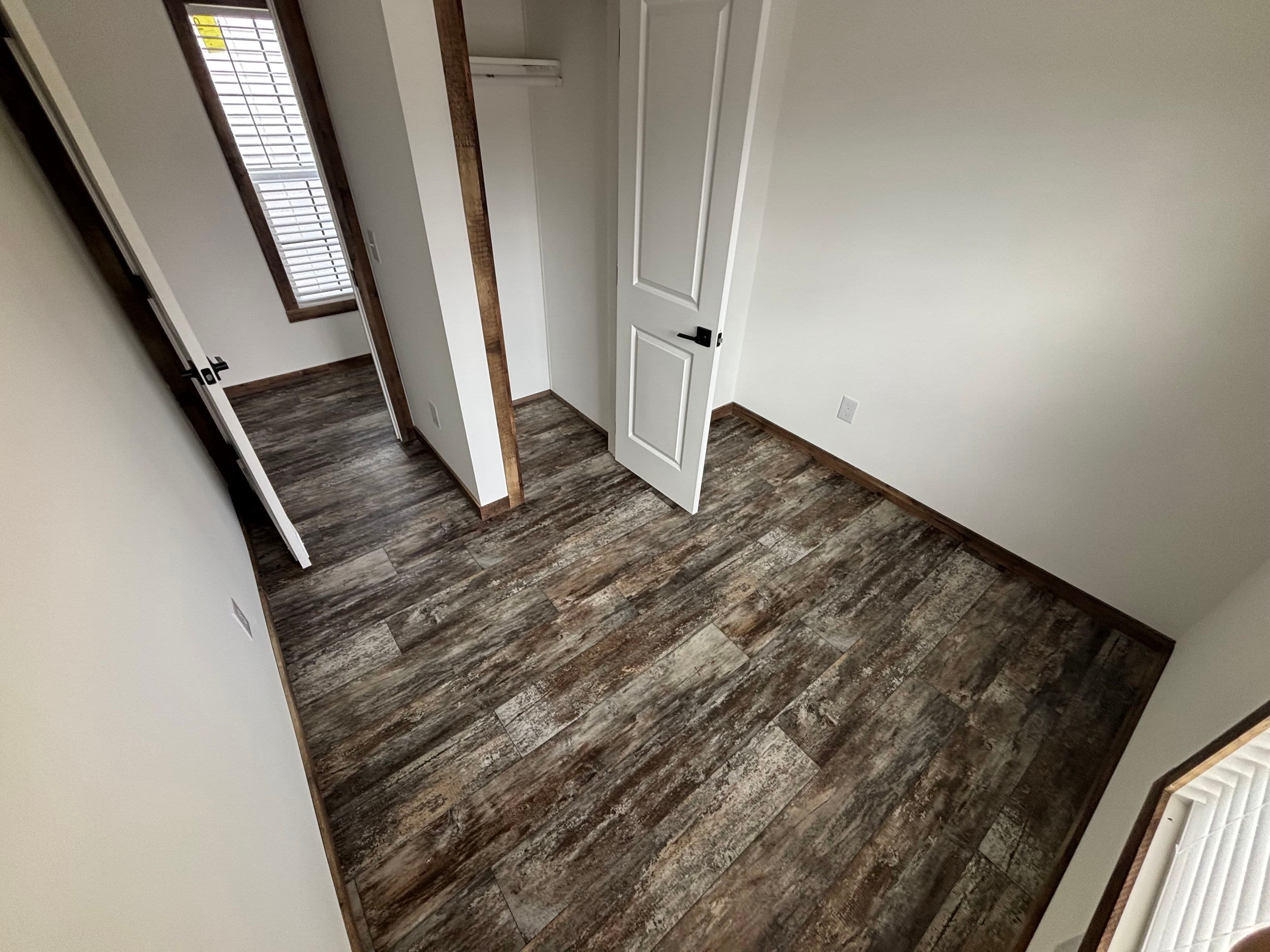 The bobby jo bedroom home features