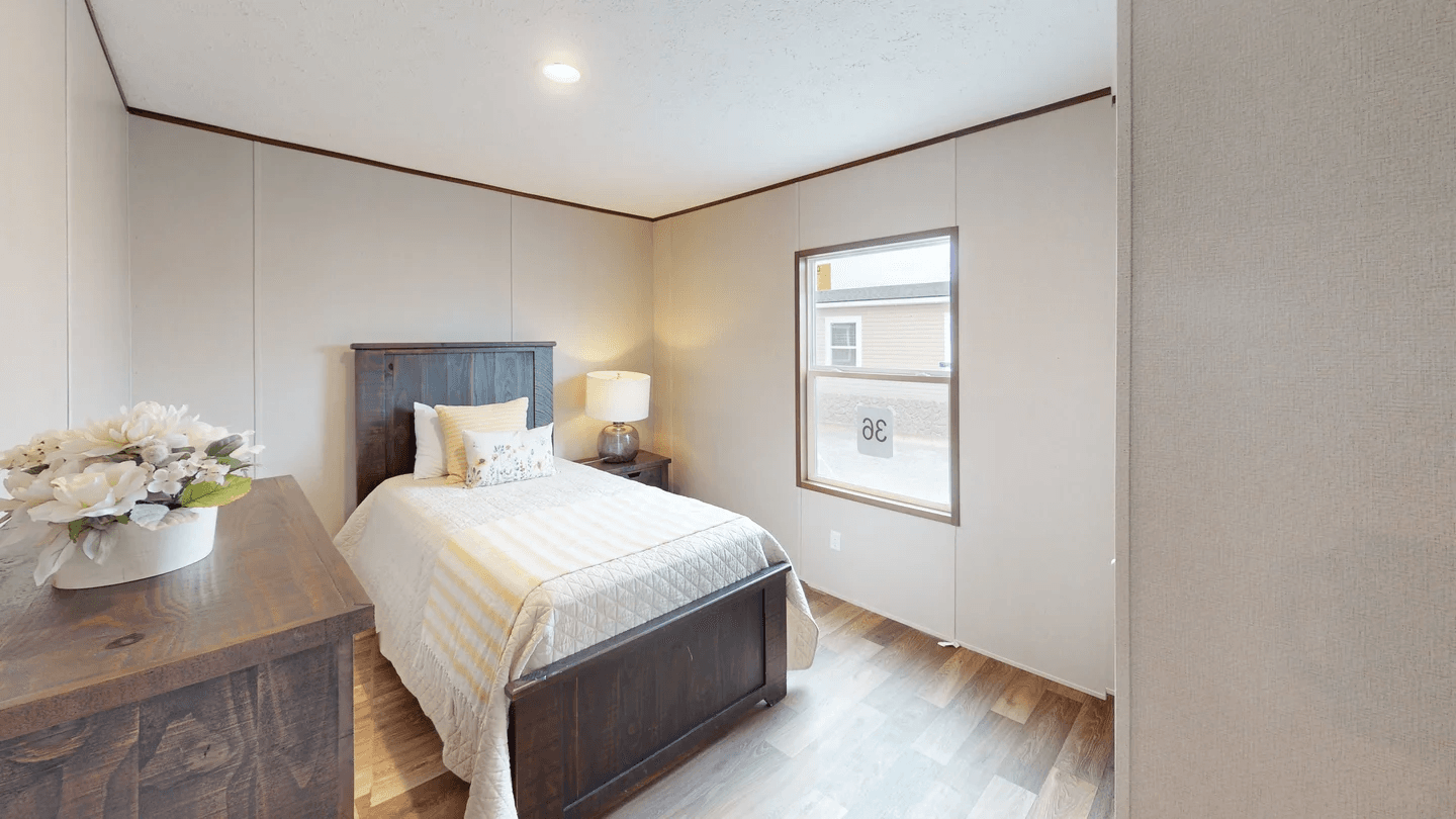 Elm bedroom home features
