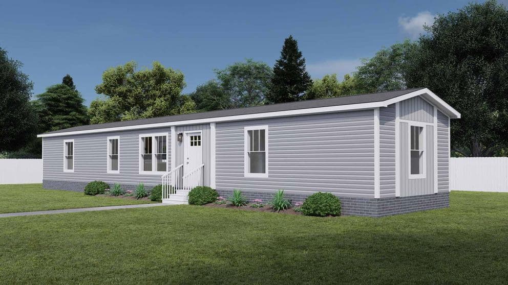 Move on up elevation and exterior home features