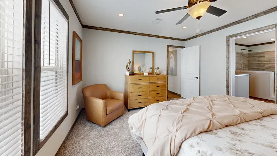 The jackson bedroom home features