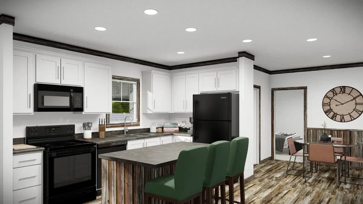 The bandit kitchen home features