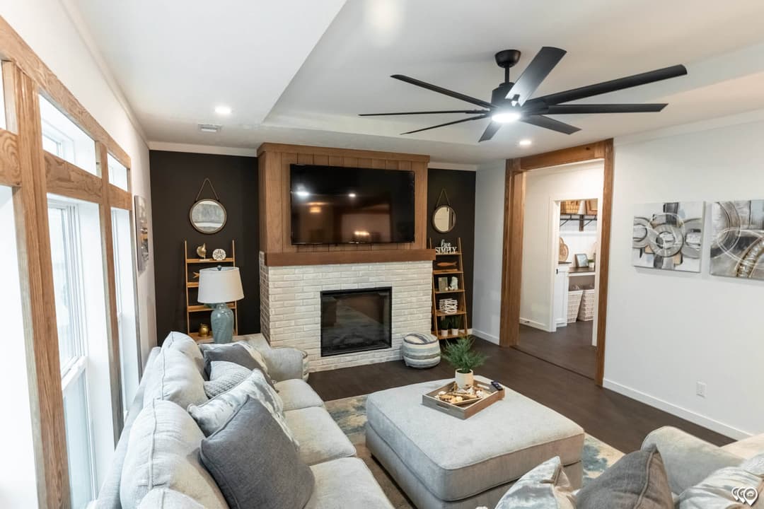 Twin creek interior home features