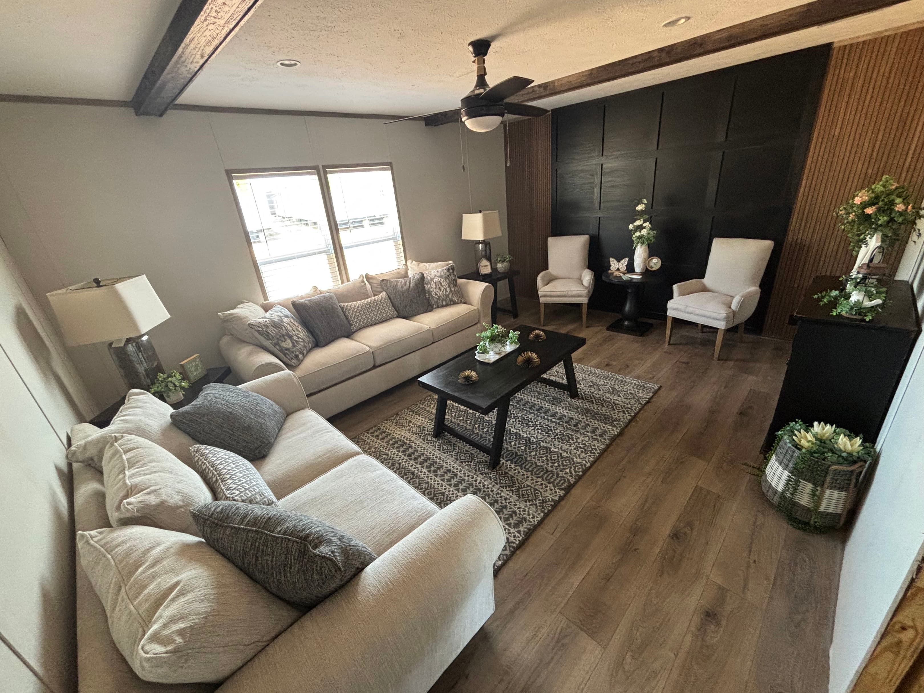 Shoal creek interior and hero home features