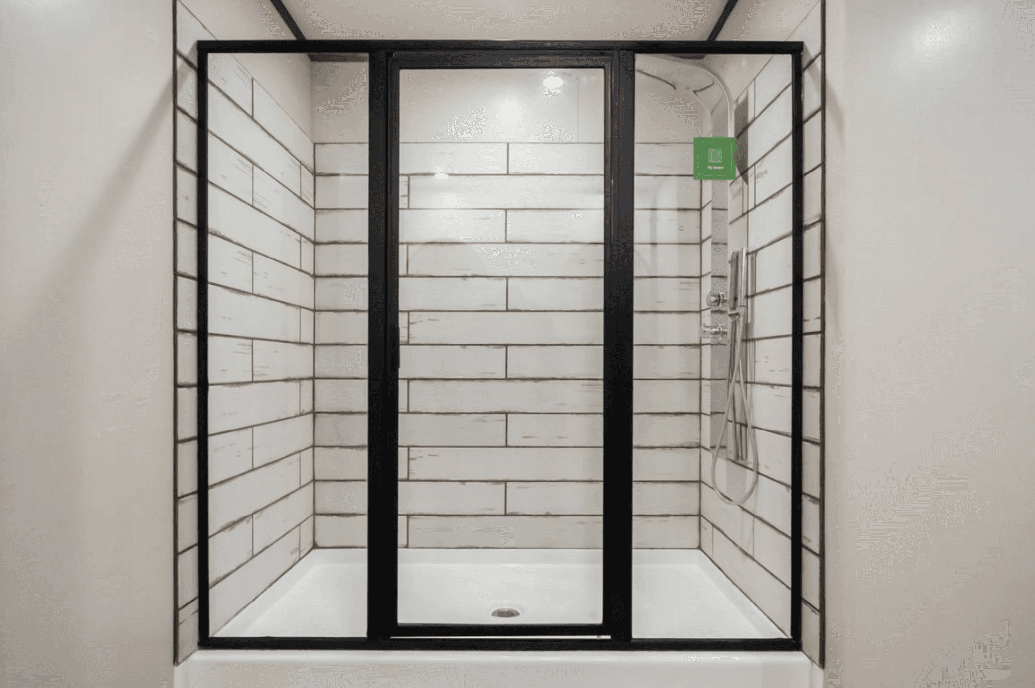 Mountain view bathroom home features