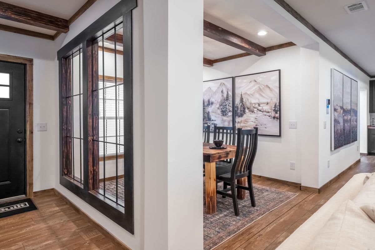 The mill house interior home features