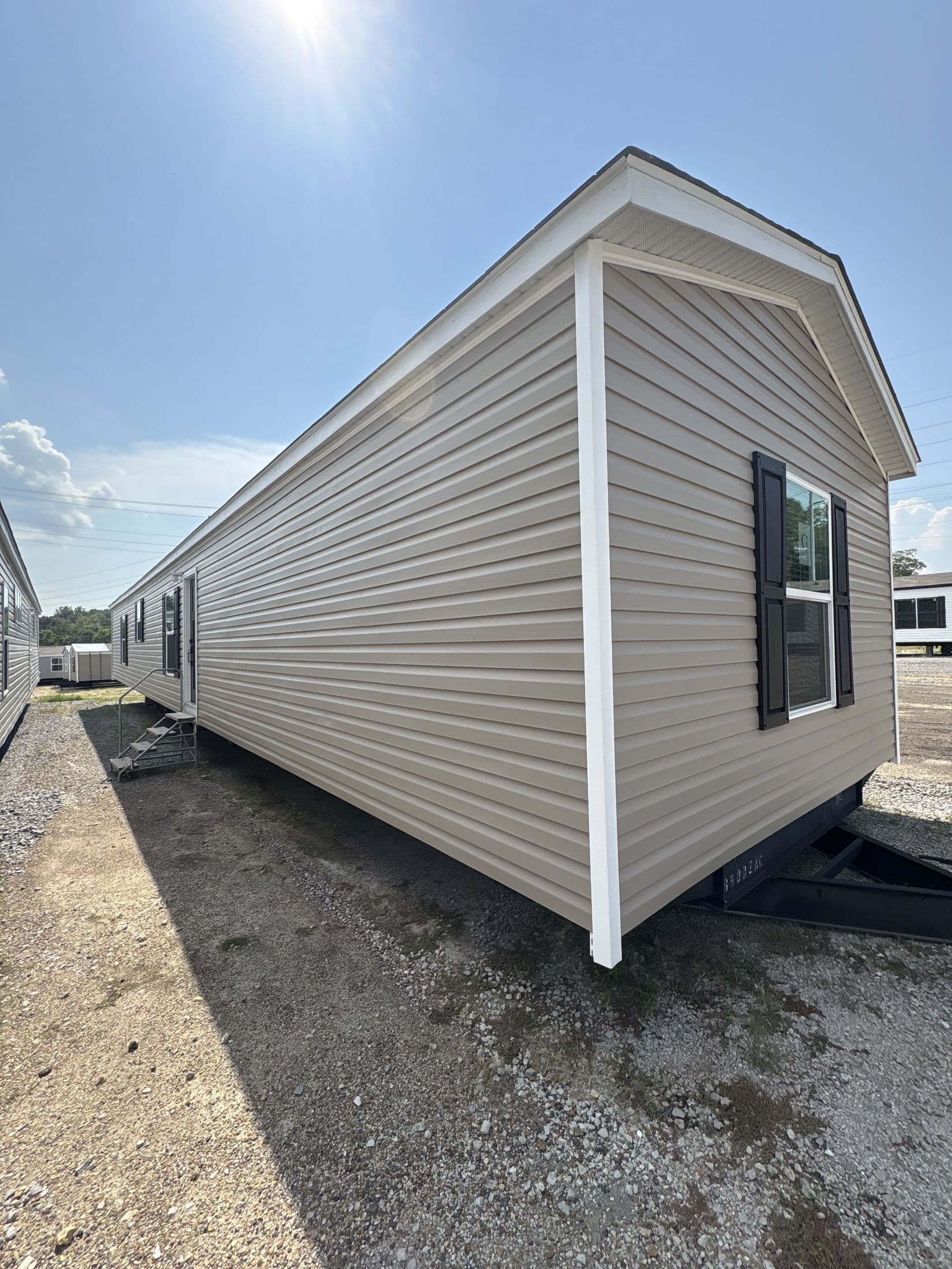 Essence elevation and exterior home features