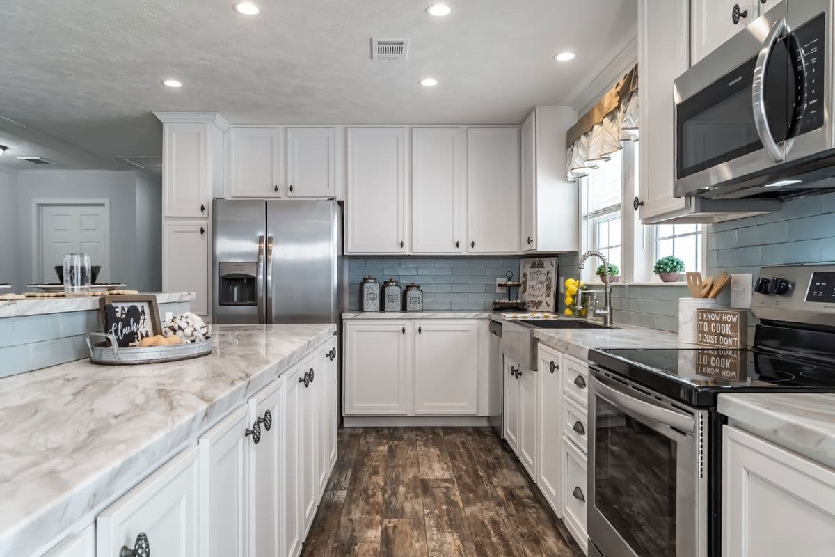 The leahy kitchen home features