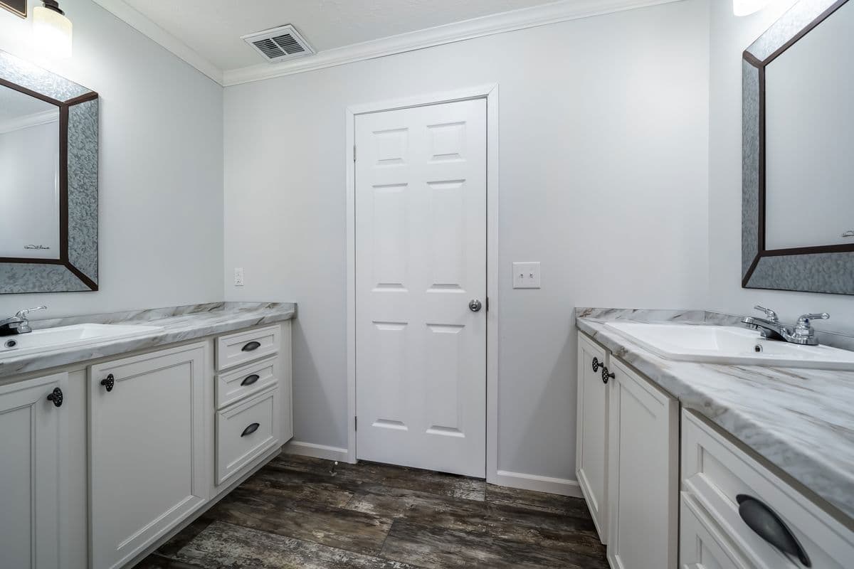 The leahy bathroom home features