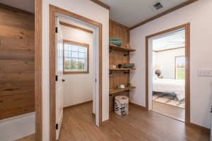 The reed interior home features