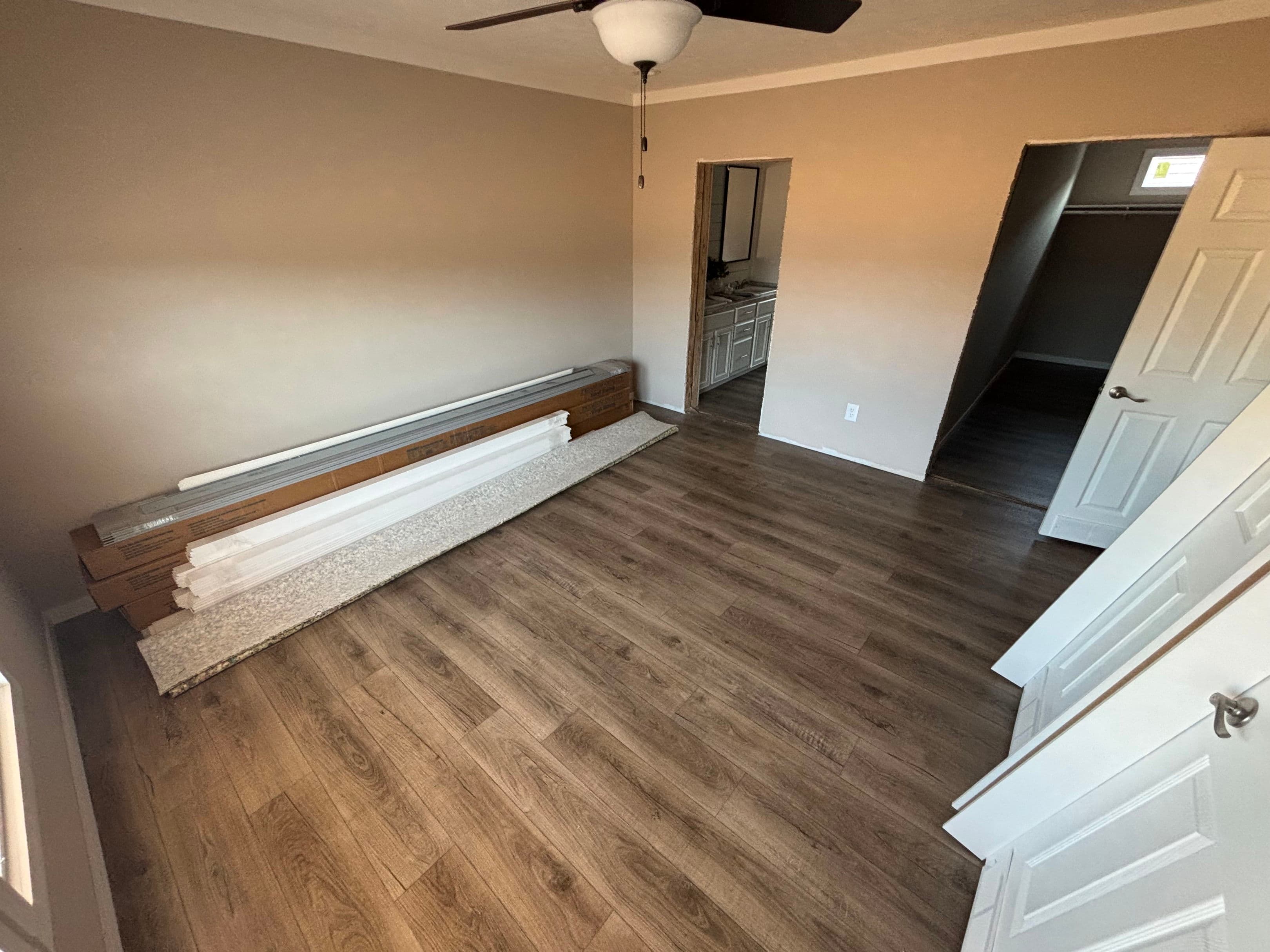 The jefferson bedroom home features