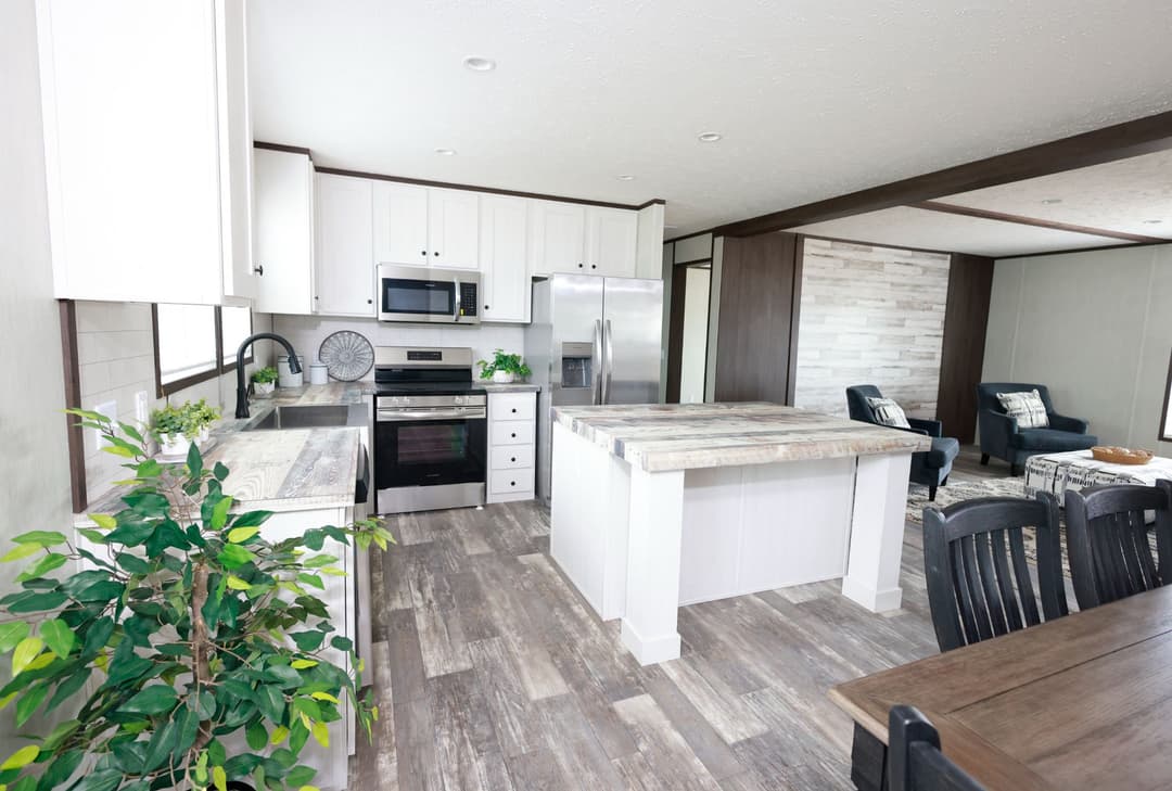 Magnolia kitchen and interior home features