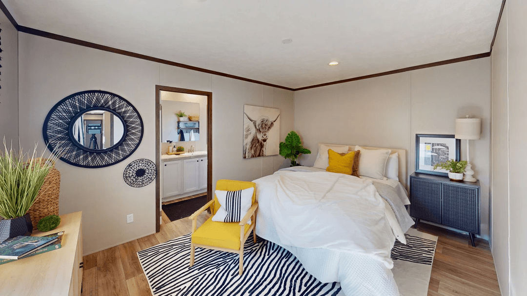 Spirit bedroom home features