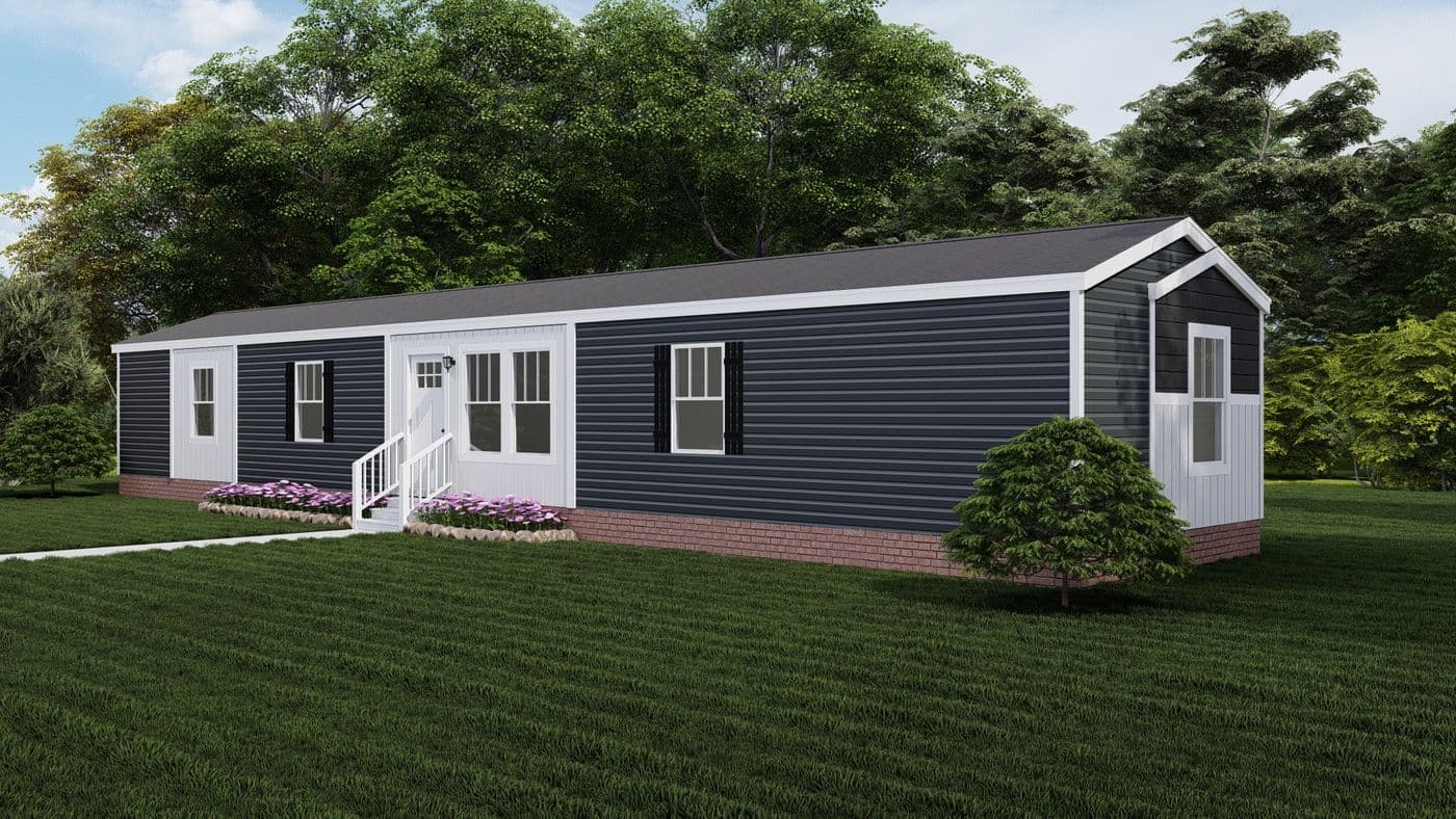 Baby boujee elevation and exterior home features